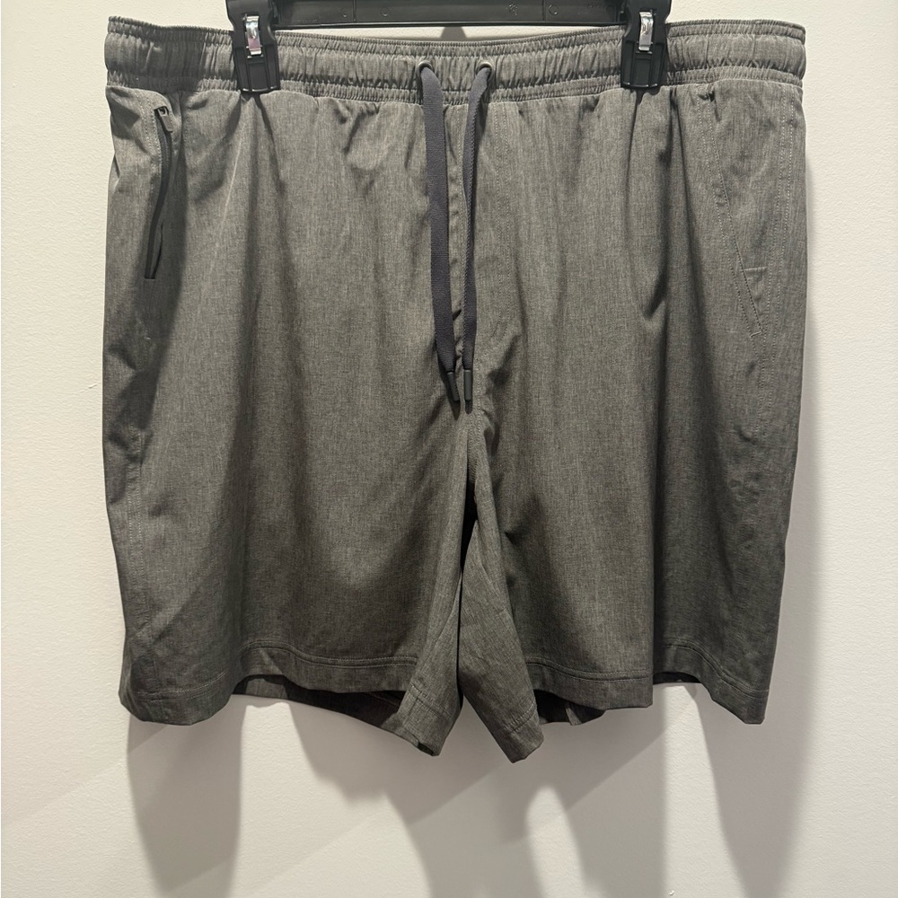 Charcoal Athletic Shorts for Men